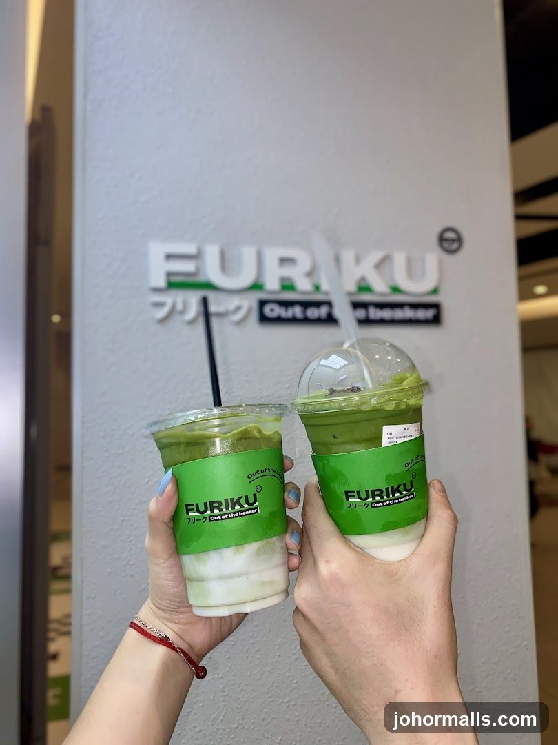 Two Matcha Drinks