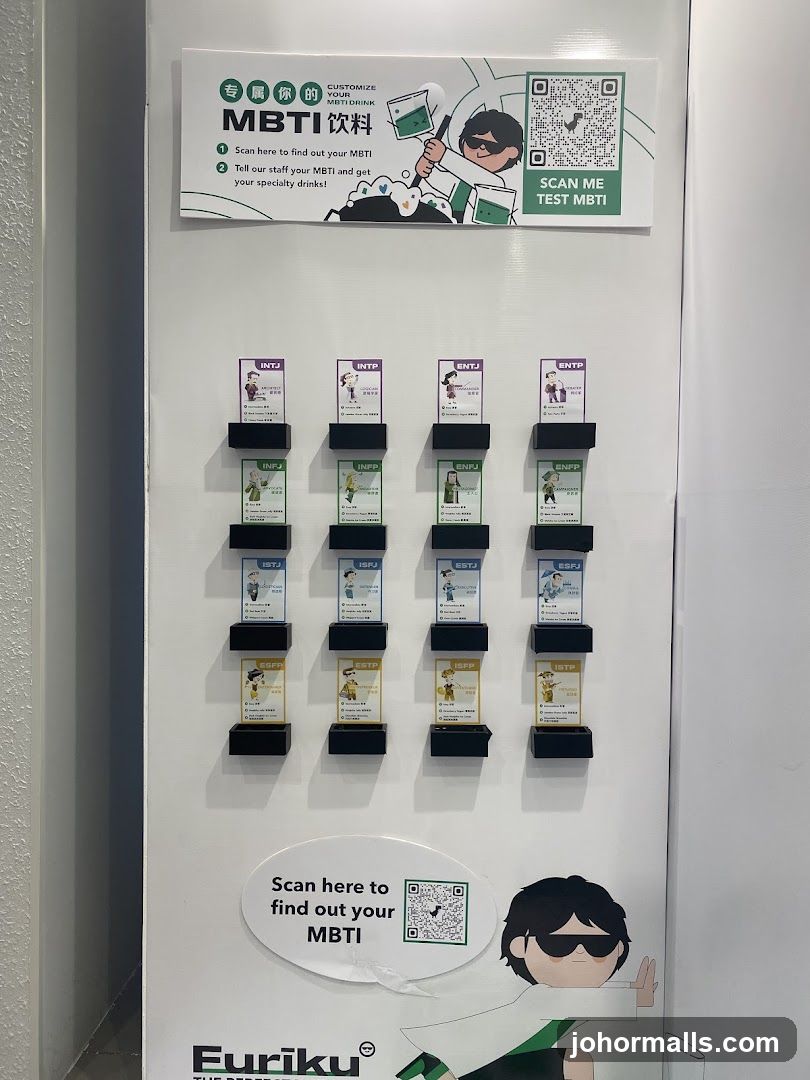 MBTI Drink Customization Display