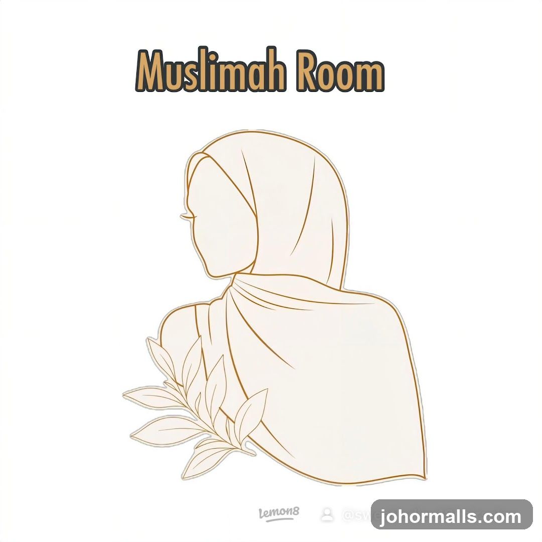 Muslimah Room Illustration