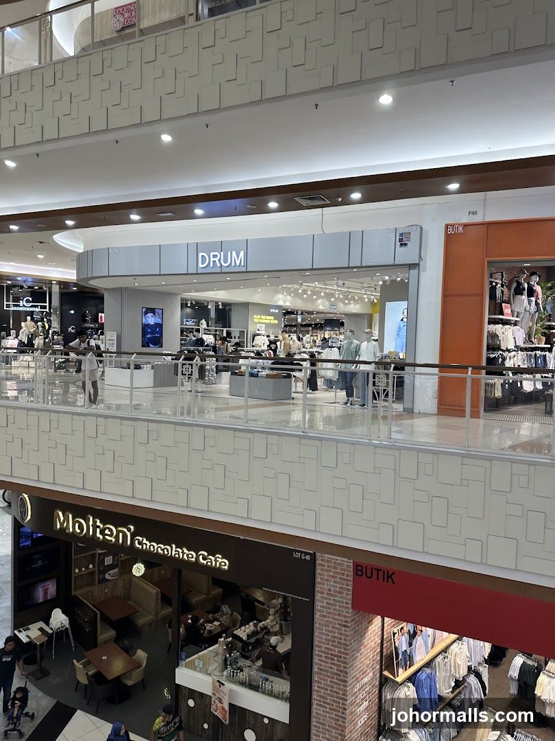 Mall Interior with Shops