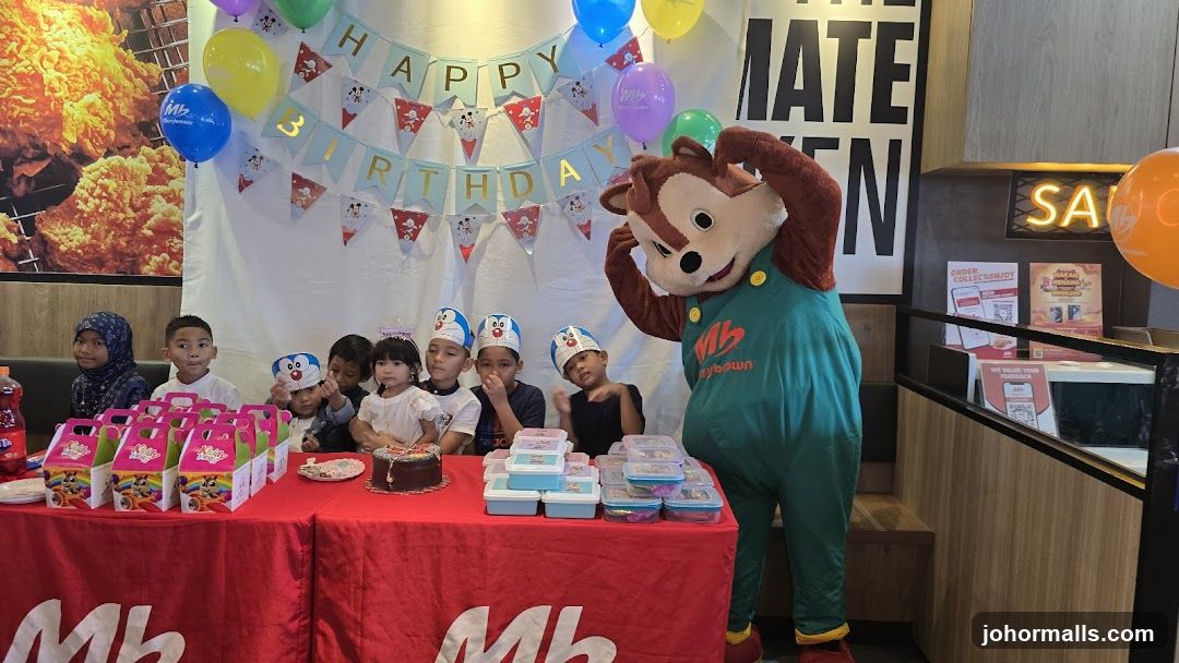 Birthday Party with Mascot