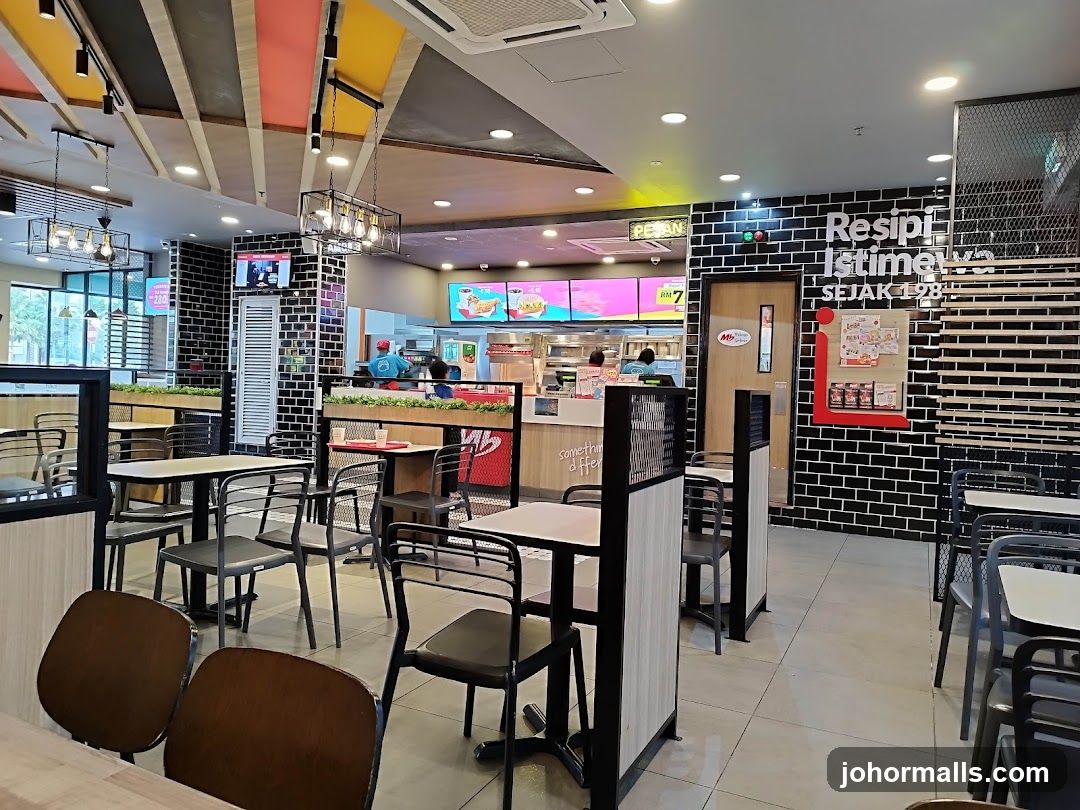 Fast Food Restaurant Interior