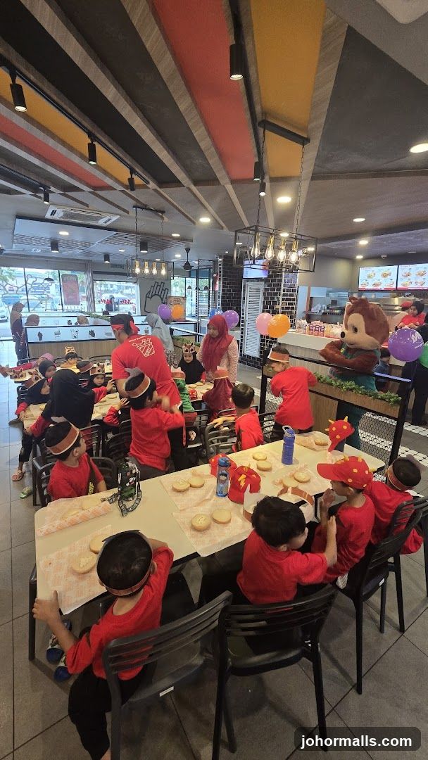 Children's Party at a Fast Food Restaurant