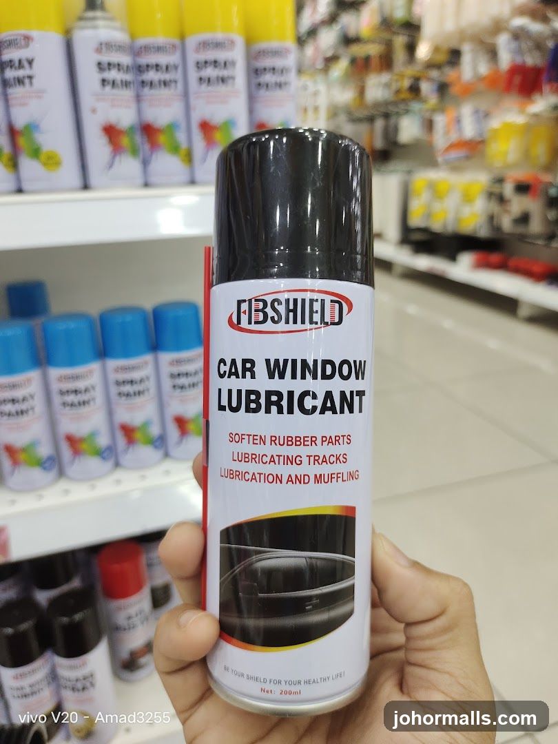 Car Window Lubricant Spray