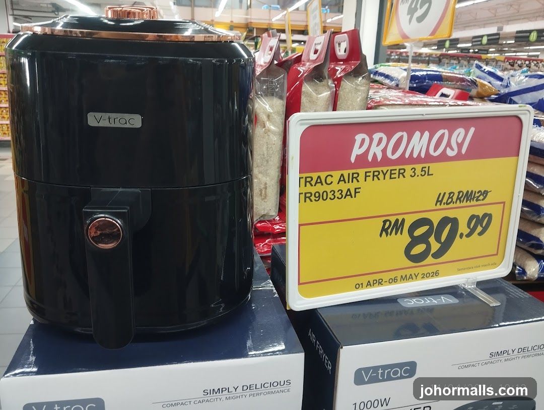 V-trac Air Fryer Promotion