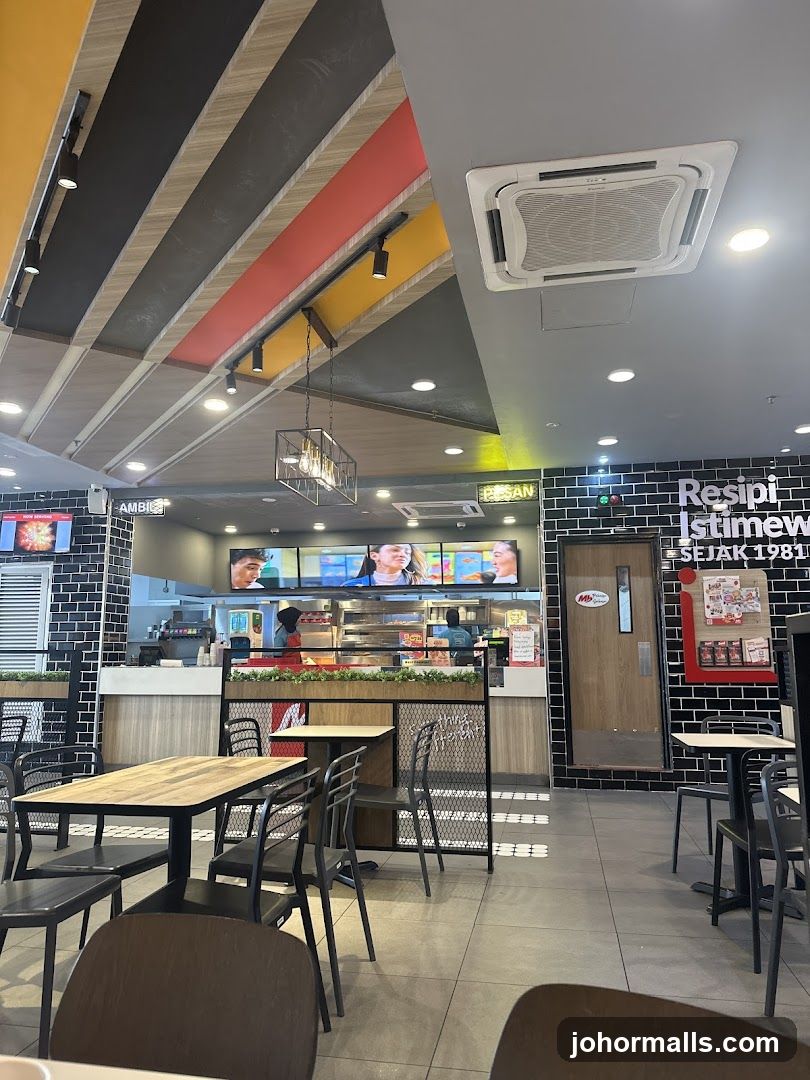 Fast Food Restaurant Interior