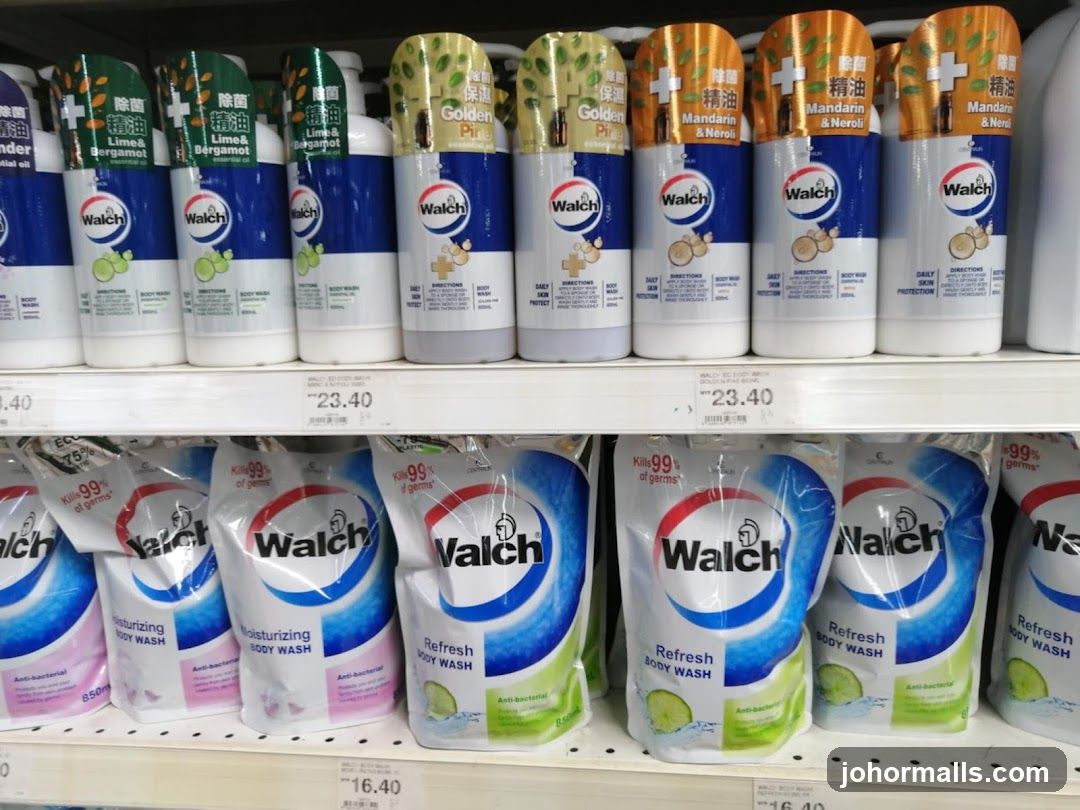 Walch Body Wash Products