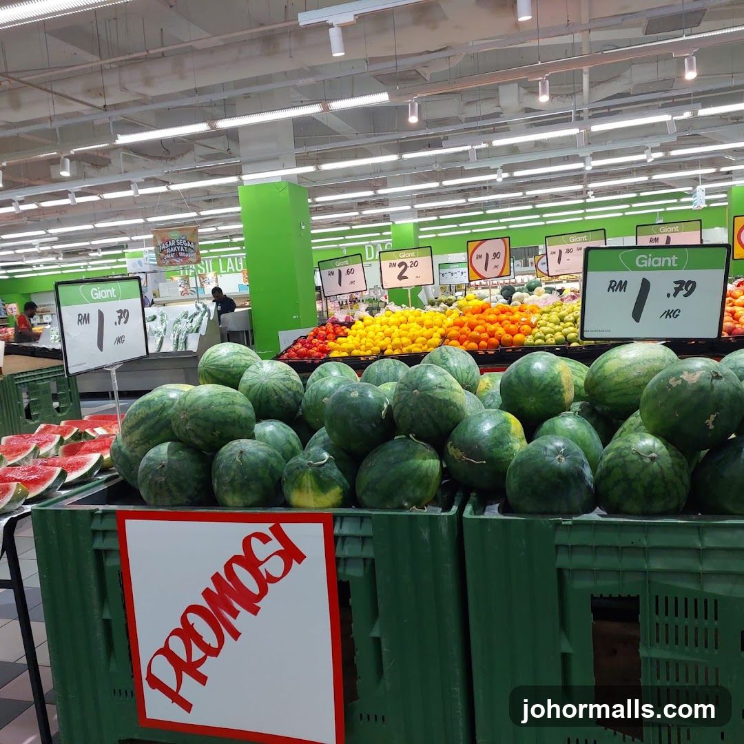 Supermarket Produce Section