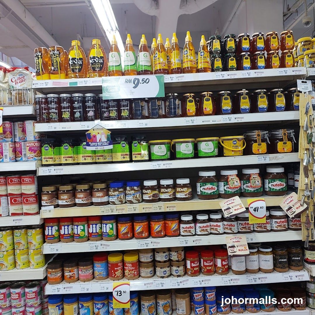 Assortment of Jars and Containers on Shelves