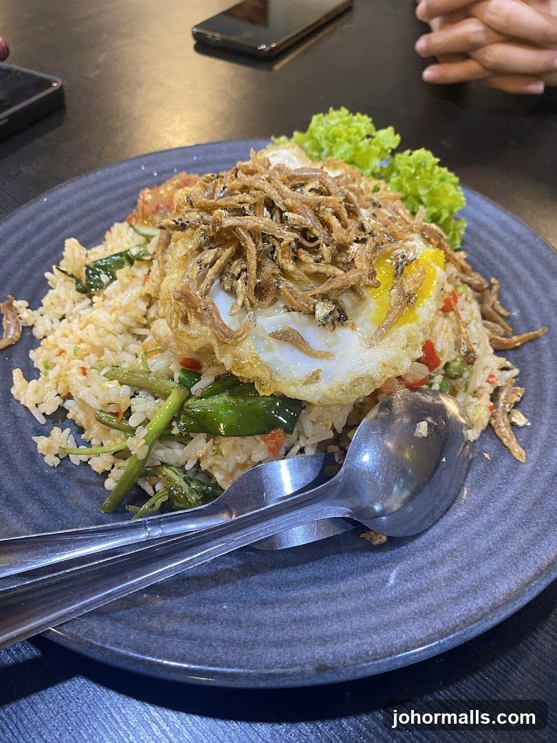 Fried Rice with Anchovies and Egg