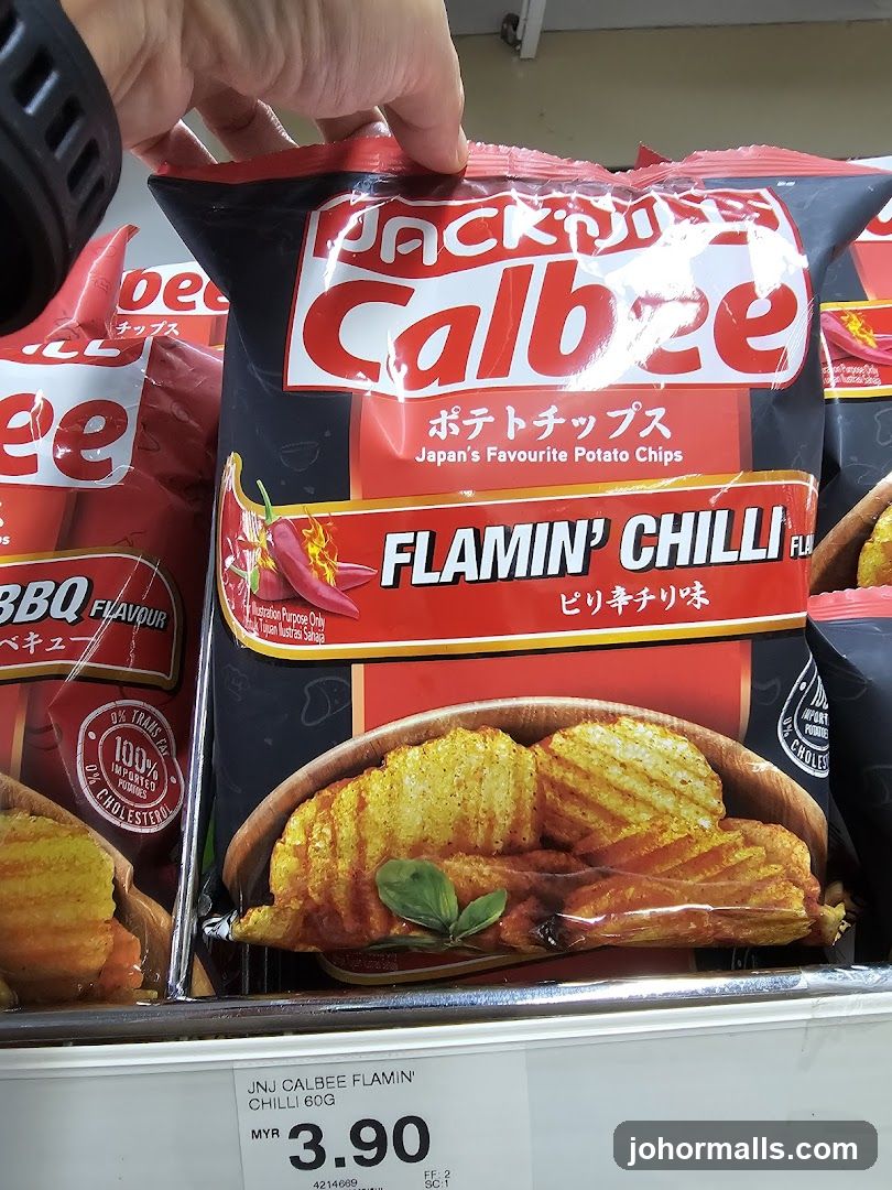 Calbee Flamin' Chilli Potato Chips