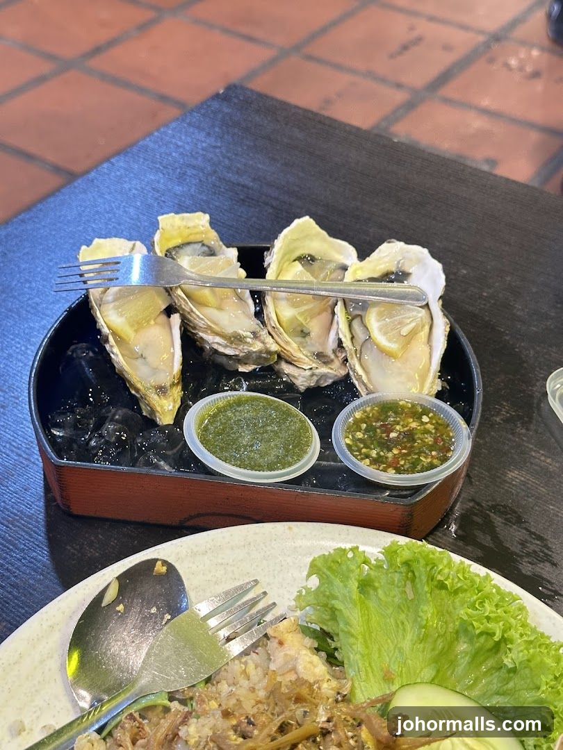Oysters and Fried Rice
