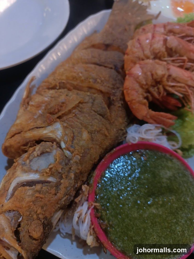 Fried Fish and Shrimp Platter