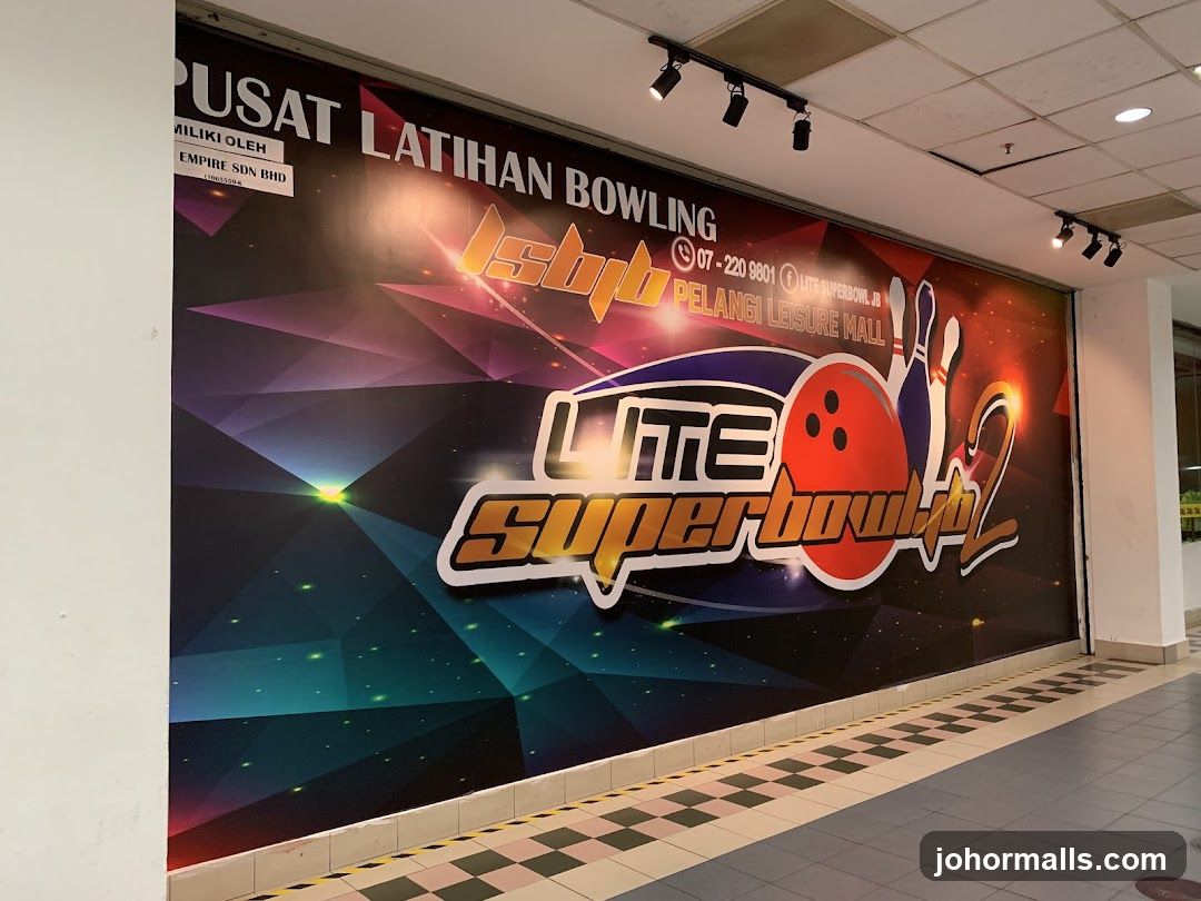 Lite Superbowl 2 Bowling Center Advertisement