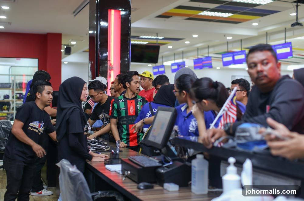 People at a Counter