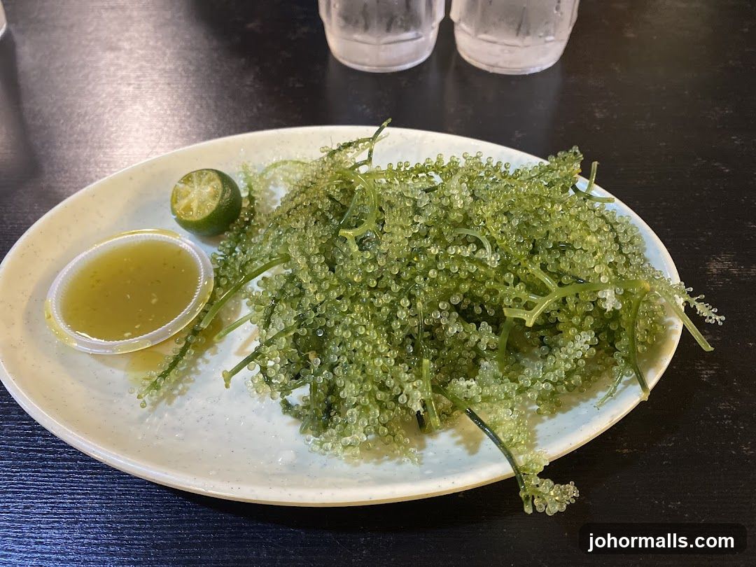 Sea Grapes with Dip