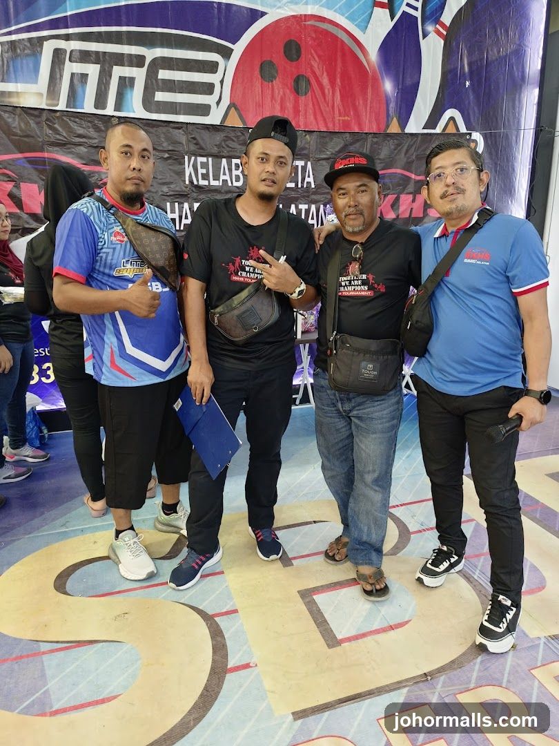 Group Photo at Bowling Event