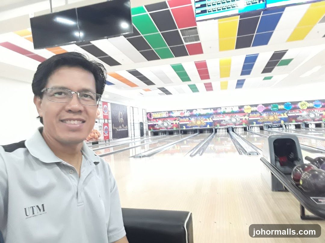 Man at Bowling Alley