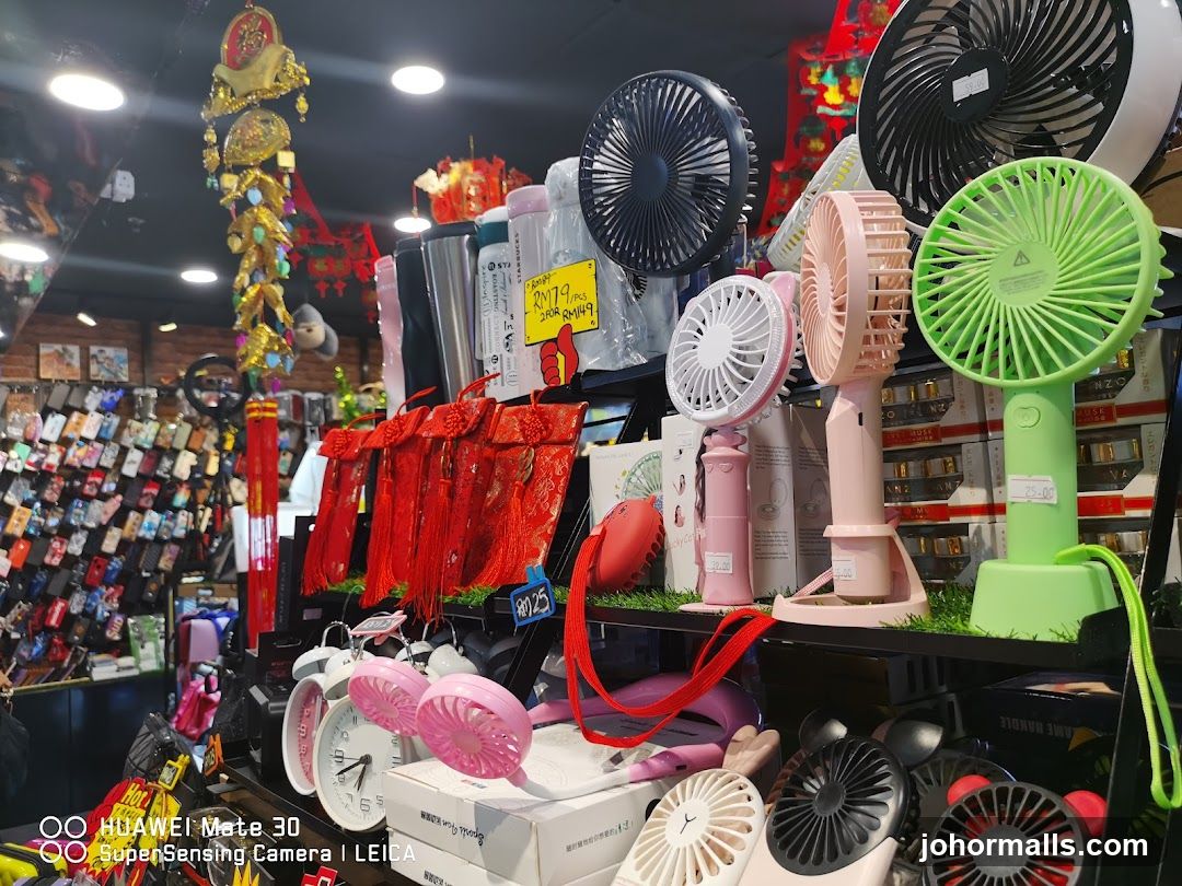 Assortment of Fans and Accessories