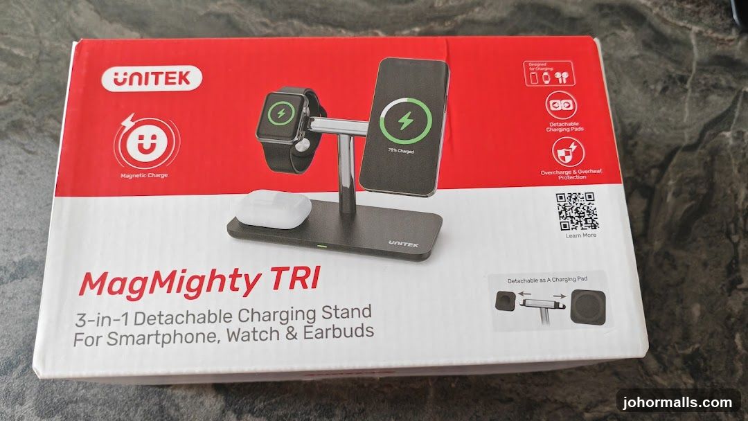 Unitek MagMighty TRI Charging Stand Box