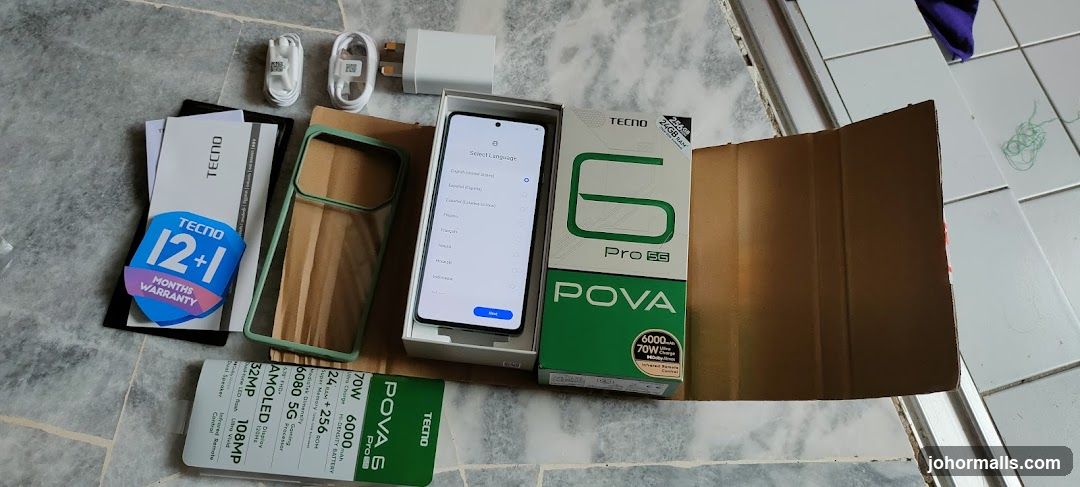 Tecno Pova 6 Pro 5G Unboxing