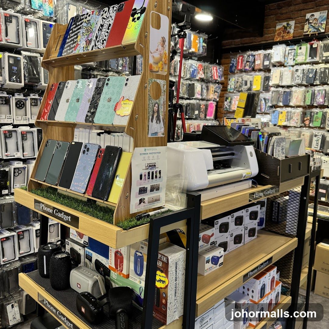 Phone Gadget Store Display