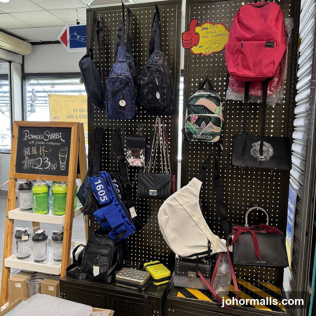 Bags and Shakers Display