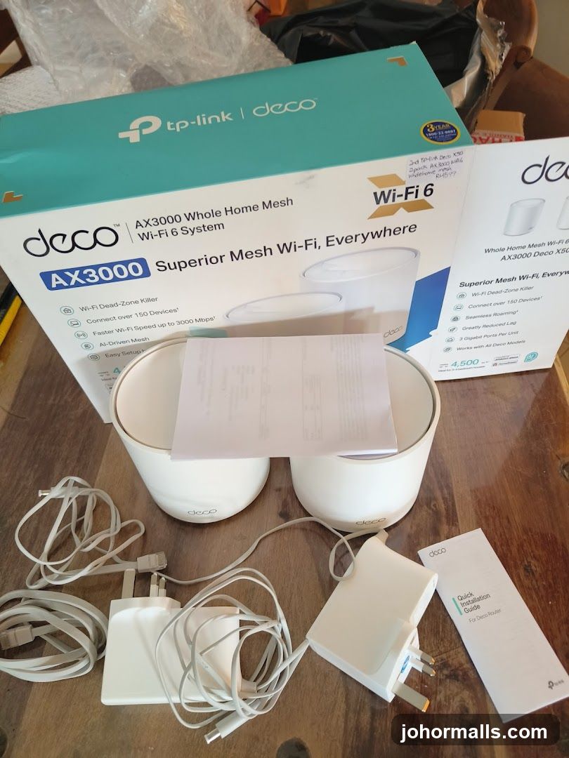 TP-Link Deco AX3000 Mesh Wi-Fi System