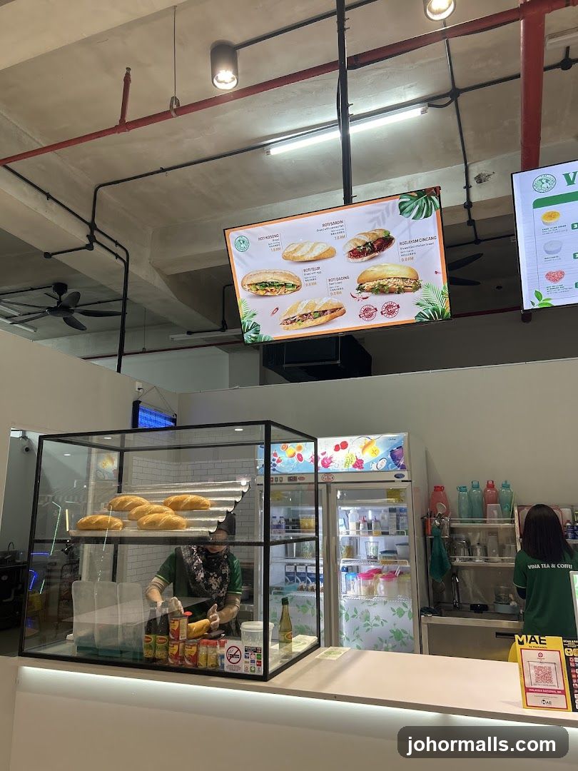 Vietnamese Sandwiches and Drinks