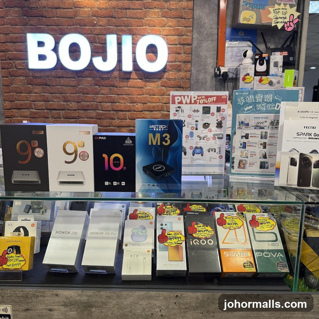 Electronics Store Display