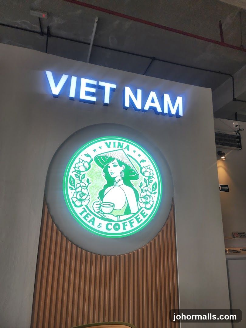 Viet Nam Tea & Coffee Sign