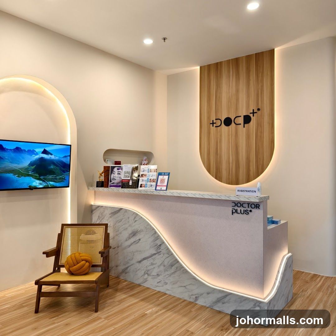 Doctor Plus Reception Area