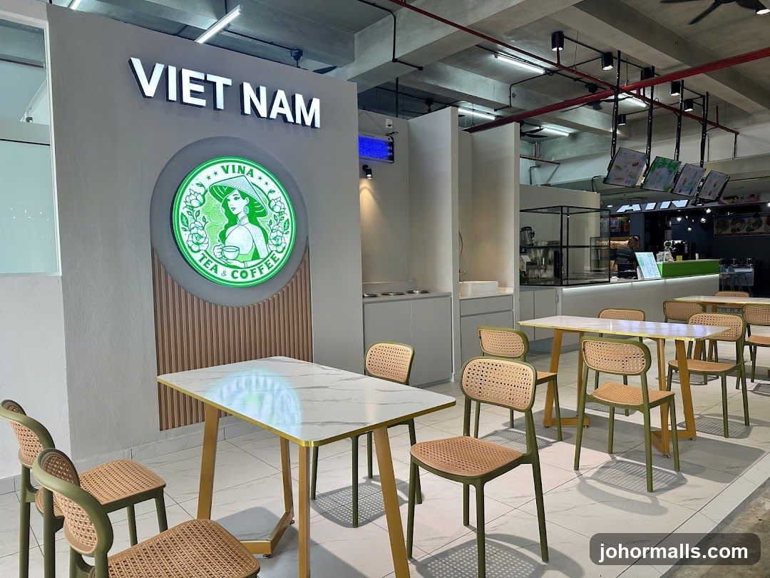 Vietnam Tea & Coffee Shop Interior