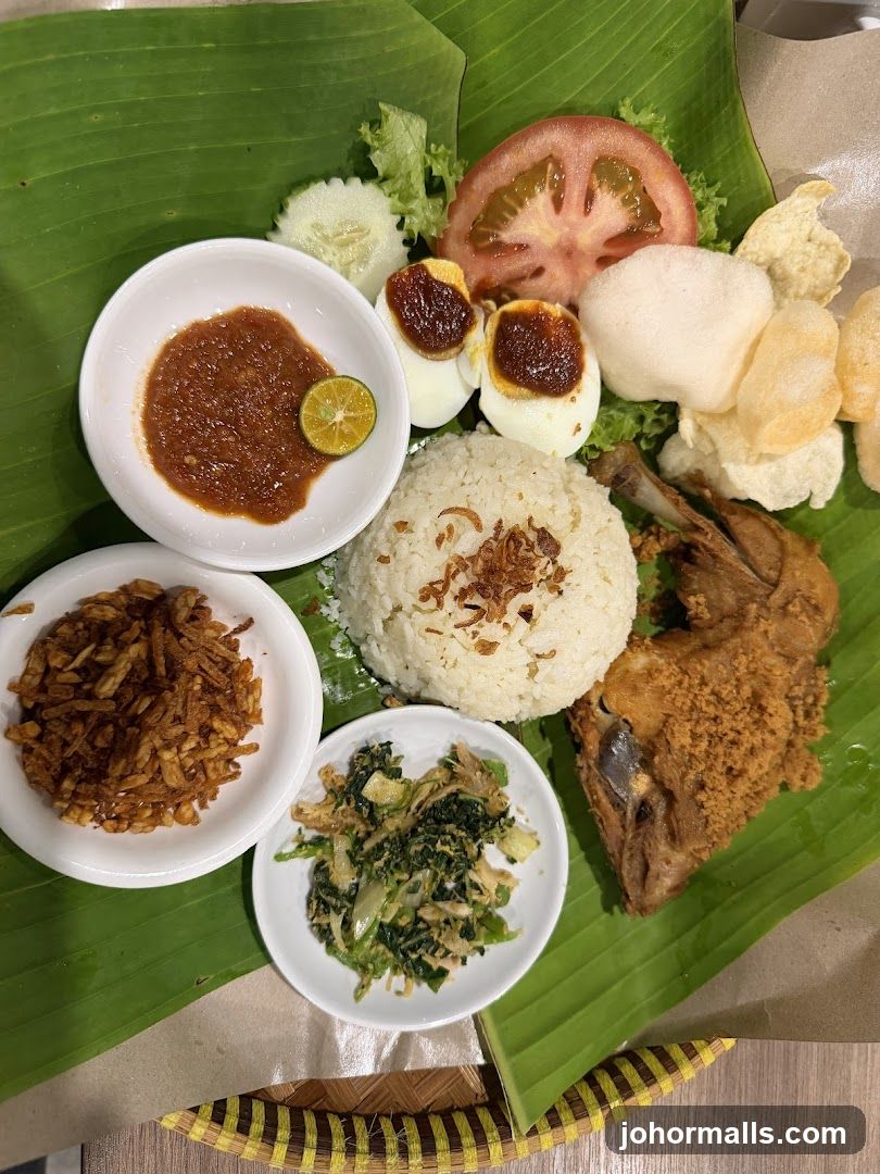Indonesian Fried Chicken Meal