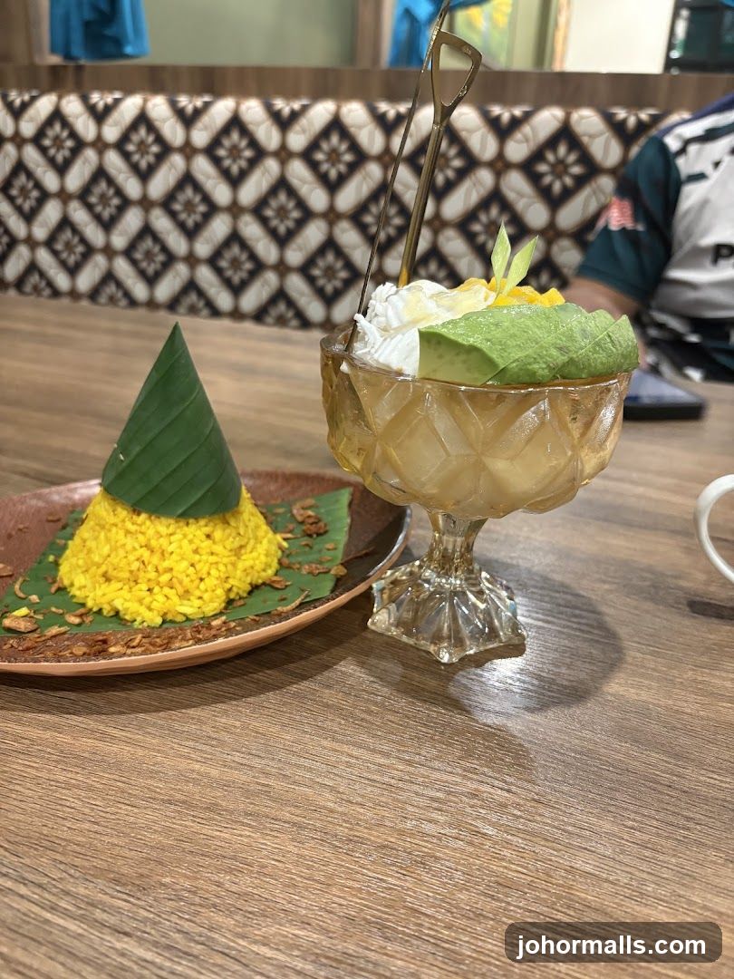Dessert and Rice Dish