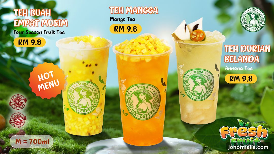 Vina Tea & Coffee Menu