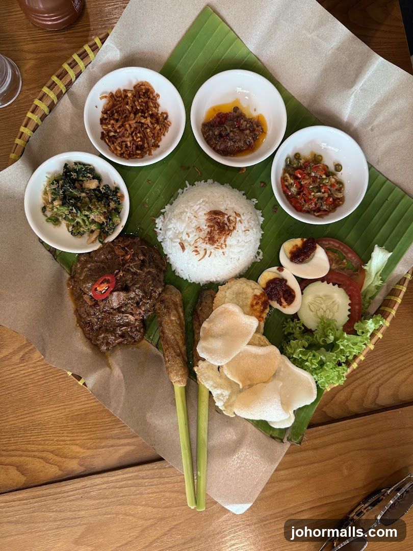 Indonesian Meal Platter