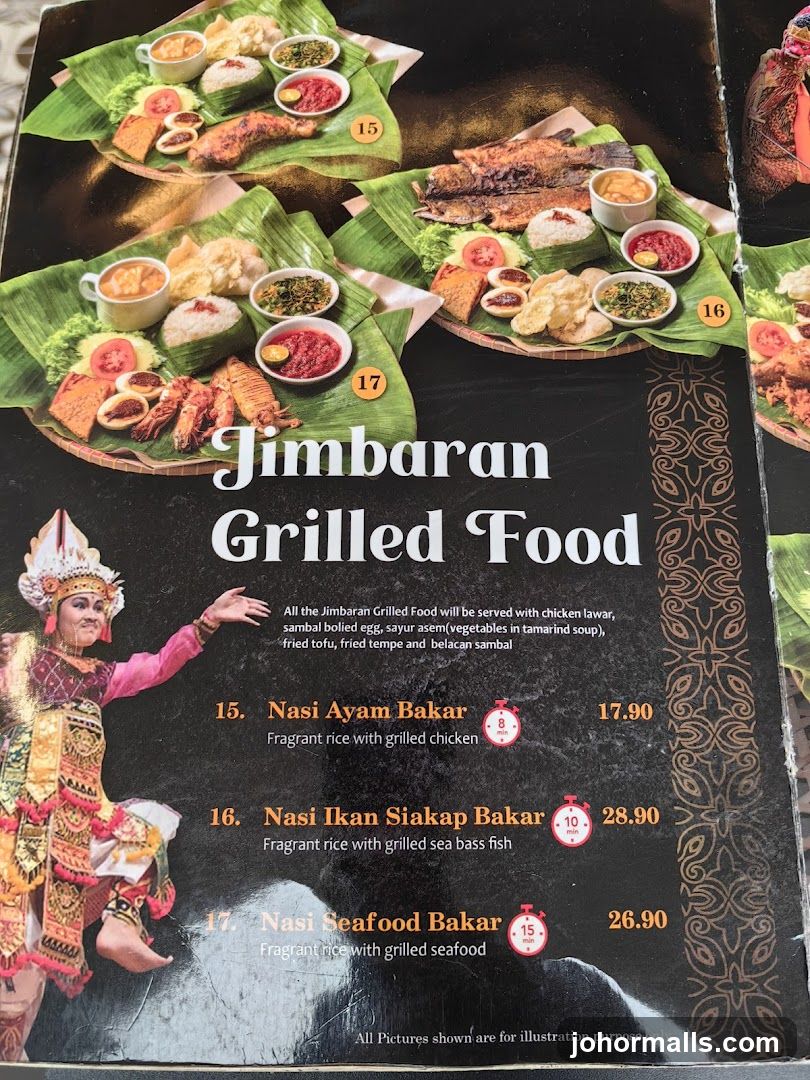Jimbaran Grilled Food