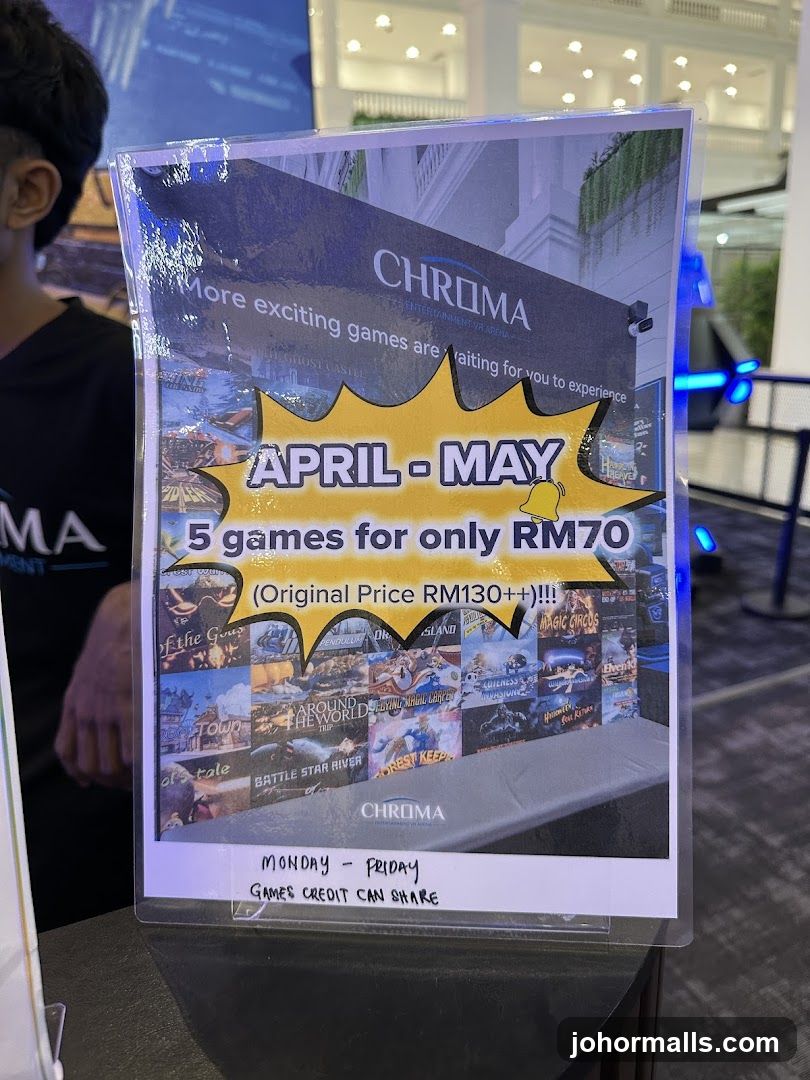 Chroma VR Arena Promotion