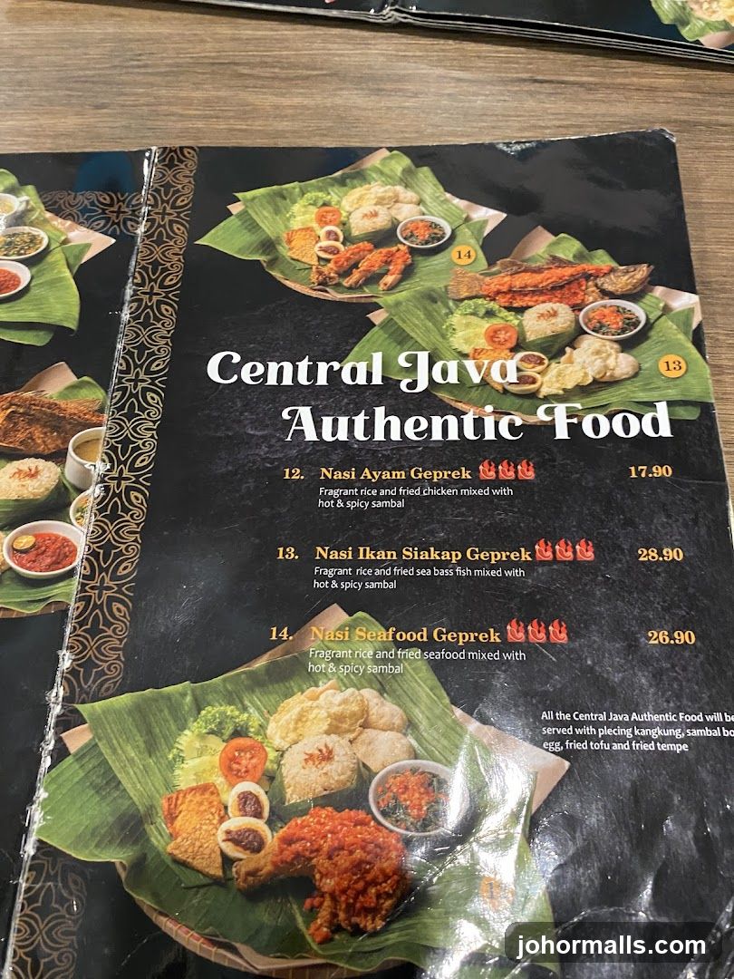 Central Java Authentic Food
