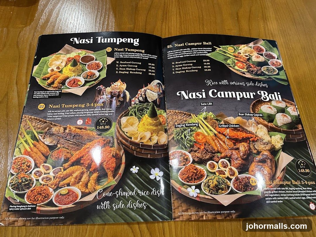 Nasi Tumpeng & Nasi Campur Bali