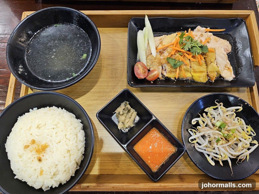 Hainanese Chicken Rice Set