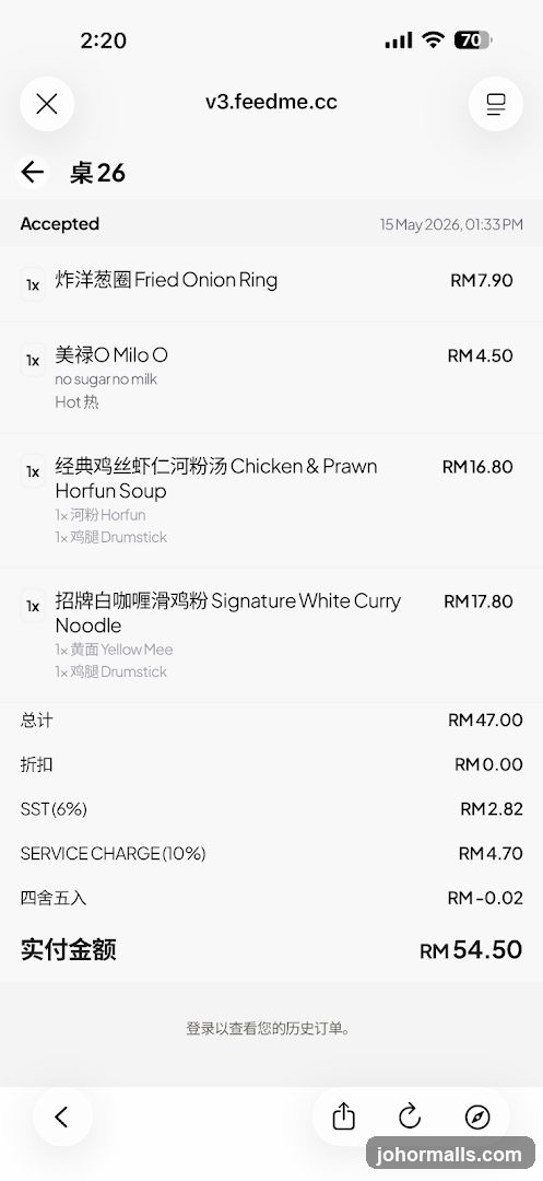 Order Summary