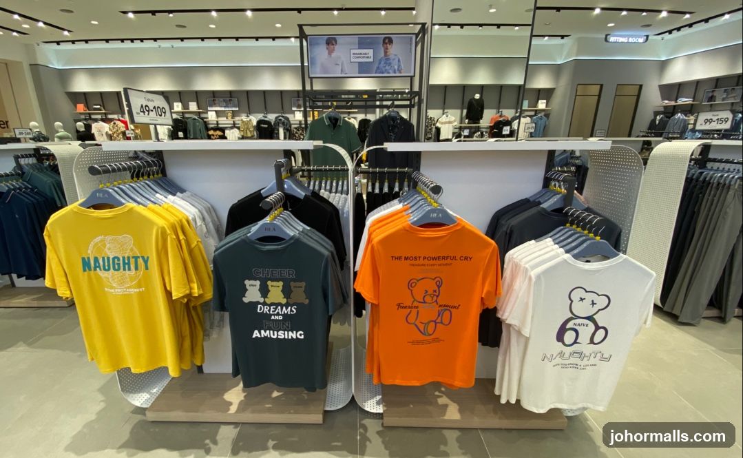 T-shirts Display