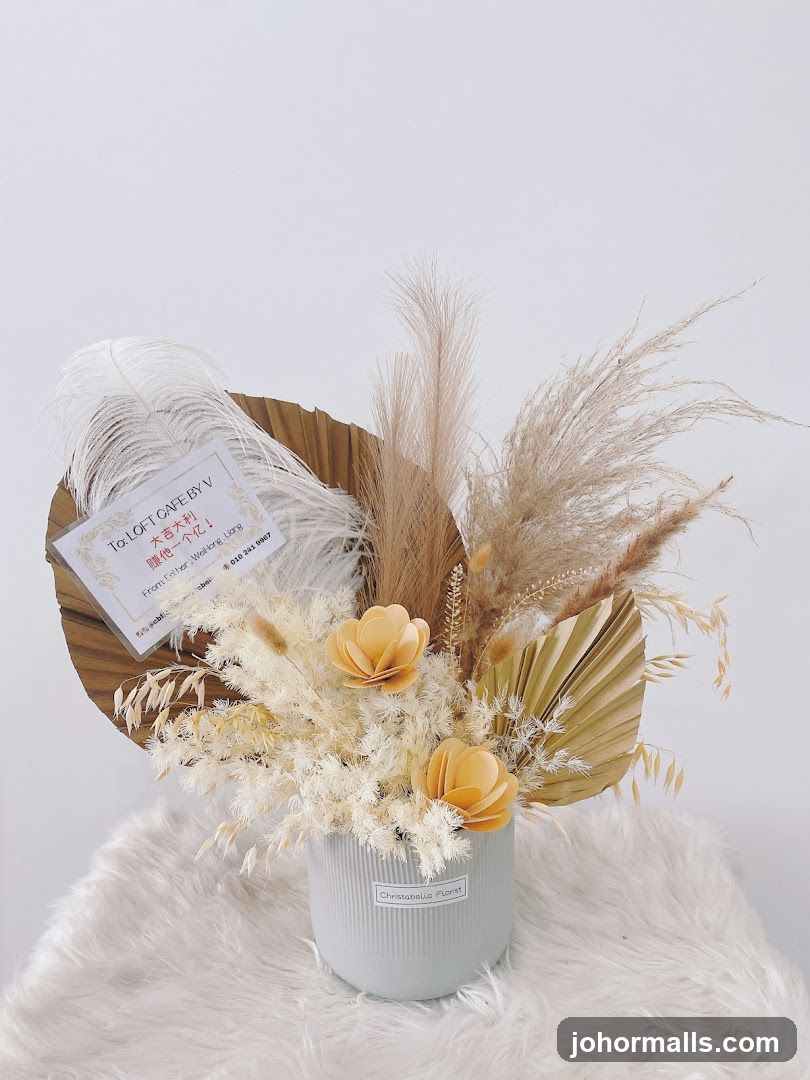 Dried Flower Arrangement
