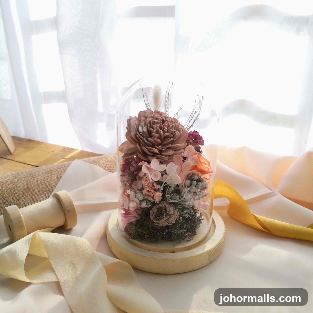 Preserved Flower Dome