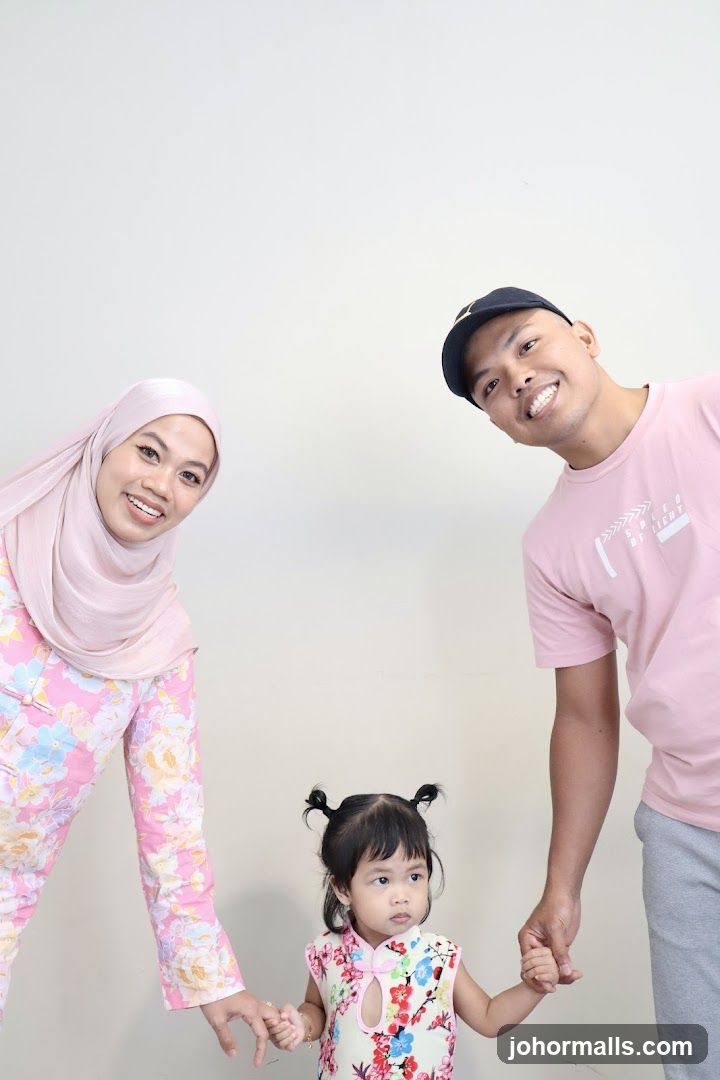 Family Posing for a Photo