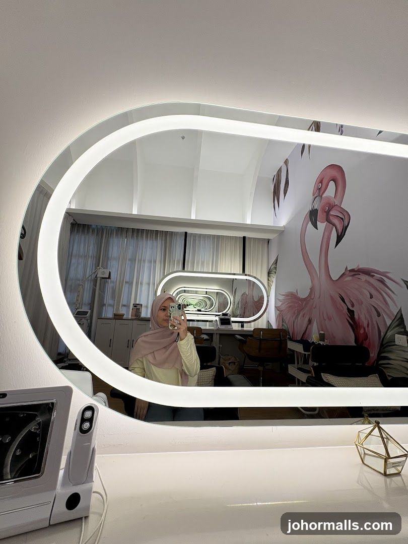 Vanity Mirror Reflection