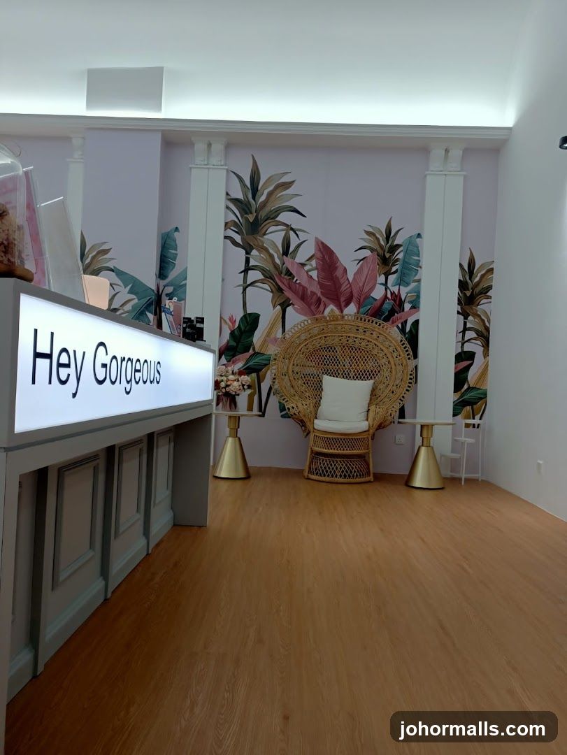 Interior of a salon or beauty shop