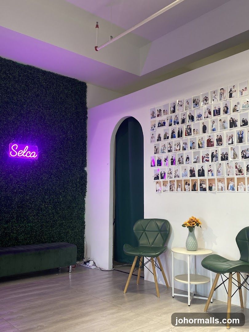 Interior of a photo studio